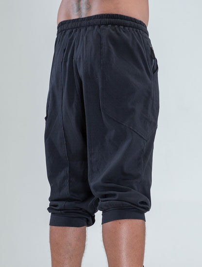 'Jaguar' 100% Cotton ¾ Shorts - Psylo Fashion