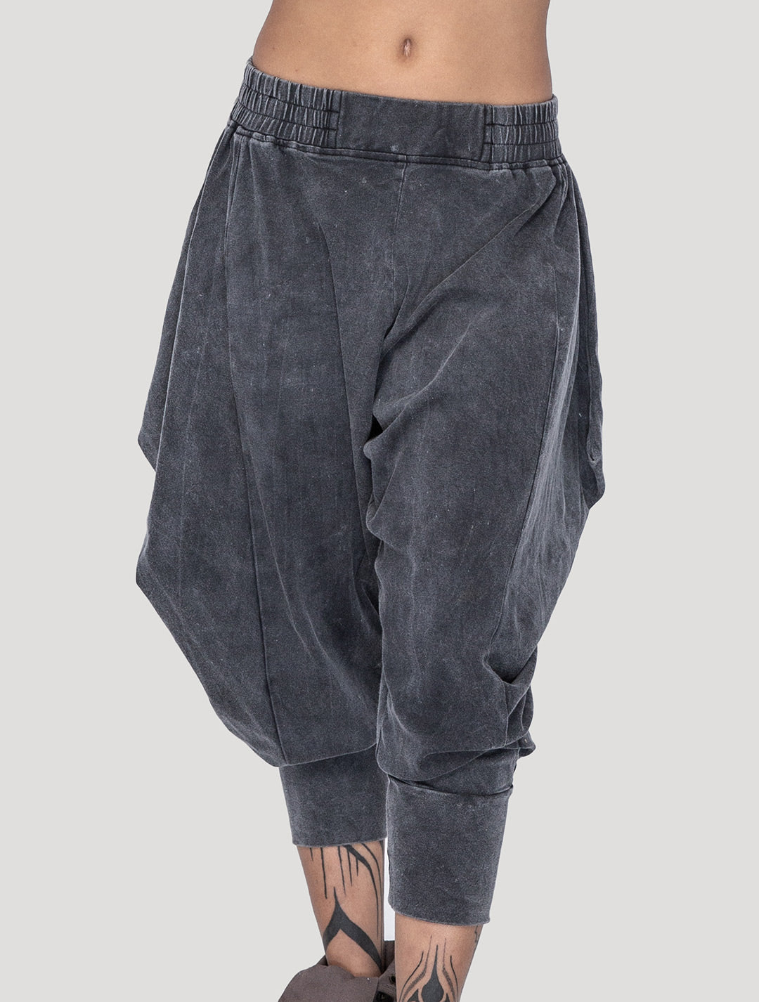 'Kimo' 100% Cotton Grunge Harem Pants - Psylo Fashion