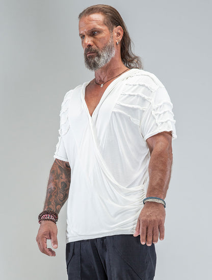 'Lynx' 100% Bamboo Baggy Hooded Tee - Psylo Fashion