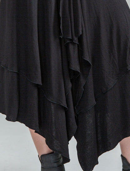 La Jupe Long Layered Skirt - Psylo Fashion