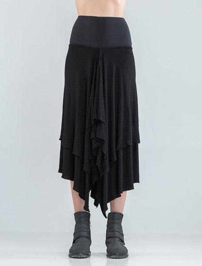 La Jupe Long Layered Skirt - Psylo Fashion