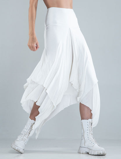 La Jupe Long Layered Skirt - Psylo Fashion