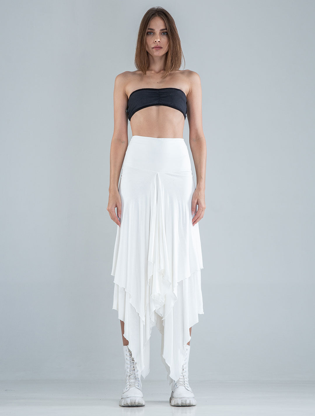 La Jupe Long Layered Skirt - Psylo Fashion
