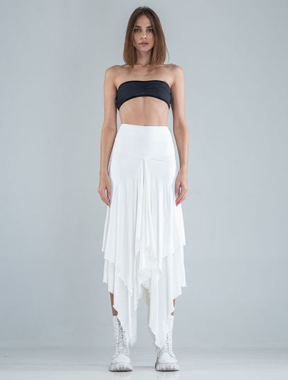 La Jupe Long Layered Skirt - Psylo Fashion