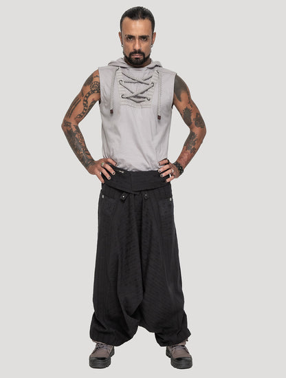 Black  Long Necka Pants - Psylo Fashion