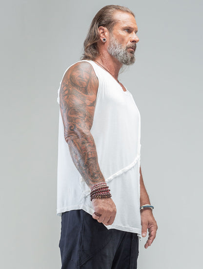 'Lynx' 100% Bamboo Sleeveless Tee - Psylo Fashion