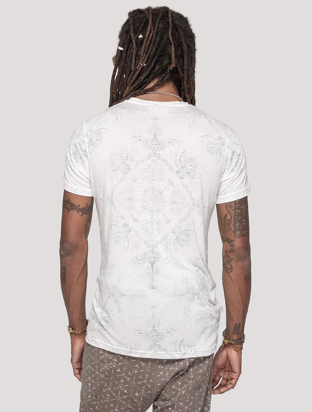 'Mantra' 100% Bamboo Printed T-shirt - Psylo Fashion