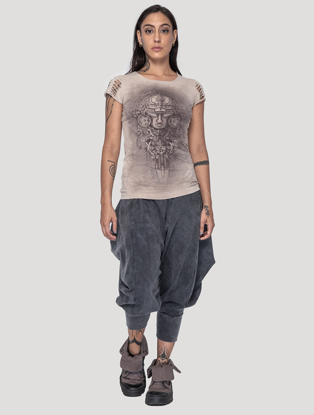 'Maya' Printed Top - Psylo Fashion