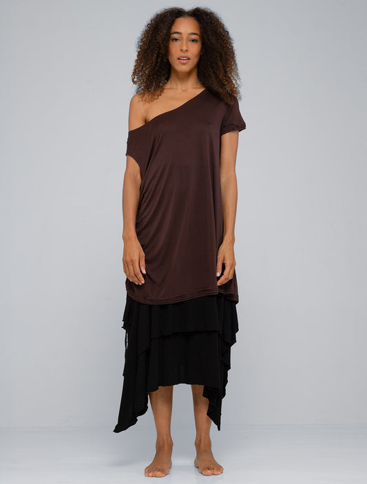 Mori Off-Shoulder Flowy Top