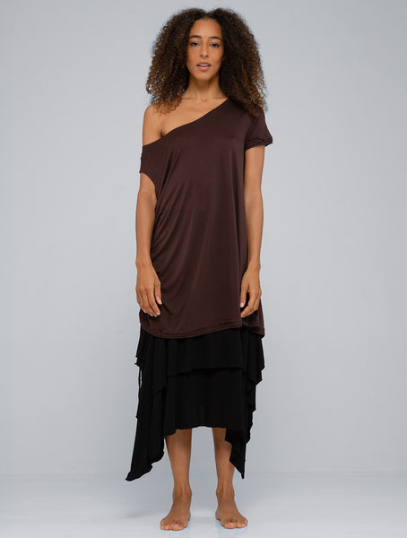 Mori Off-Shoulder Flowy Top