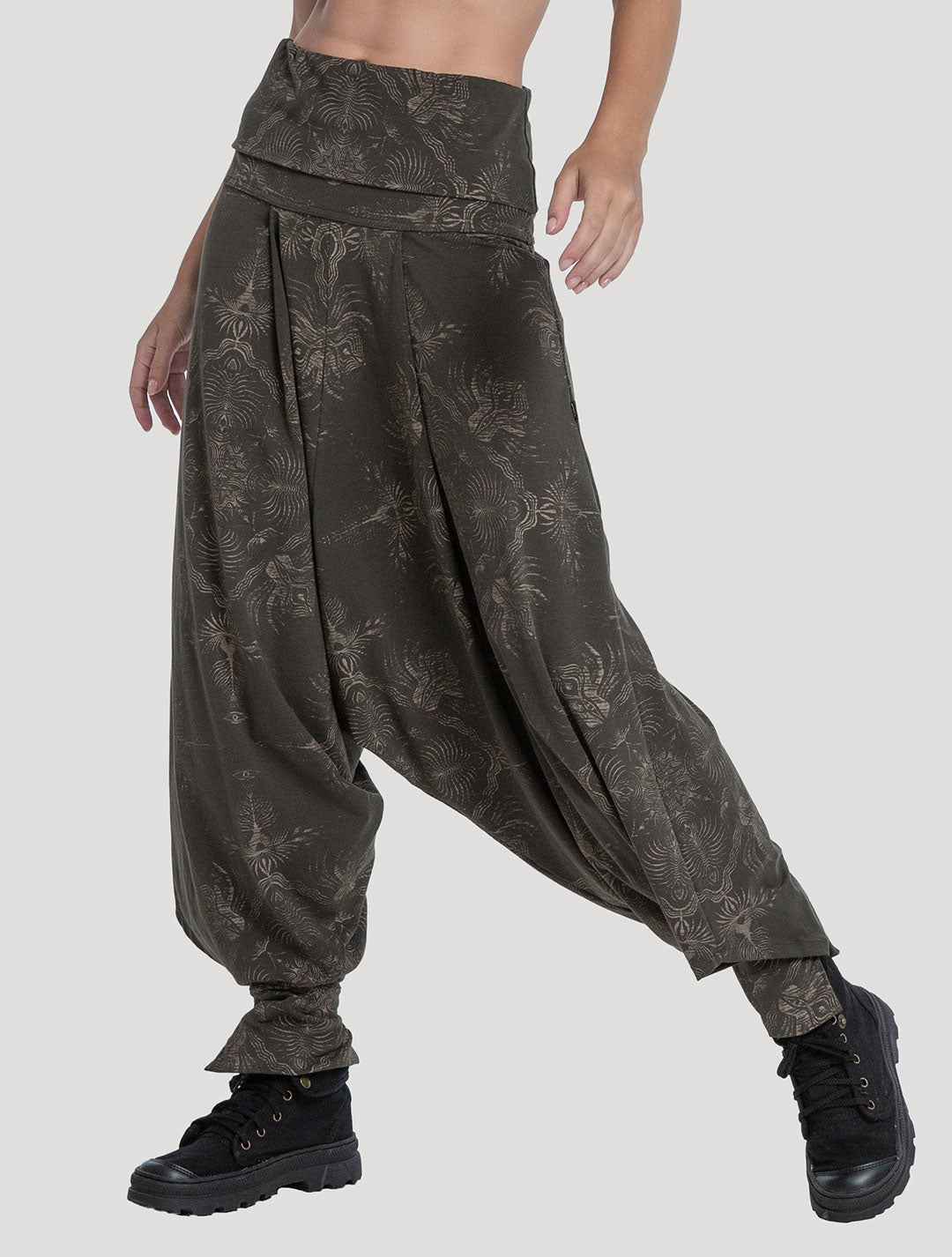 Harem Pants Coffee Eco Sustainable Bamboo Comfort Local  Etsy Canada
