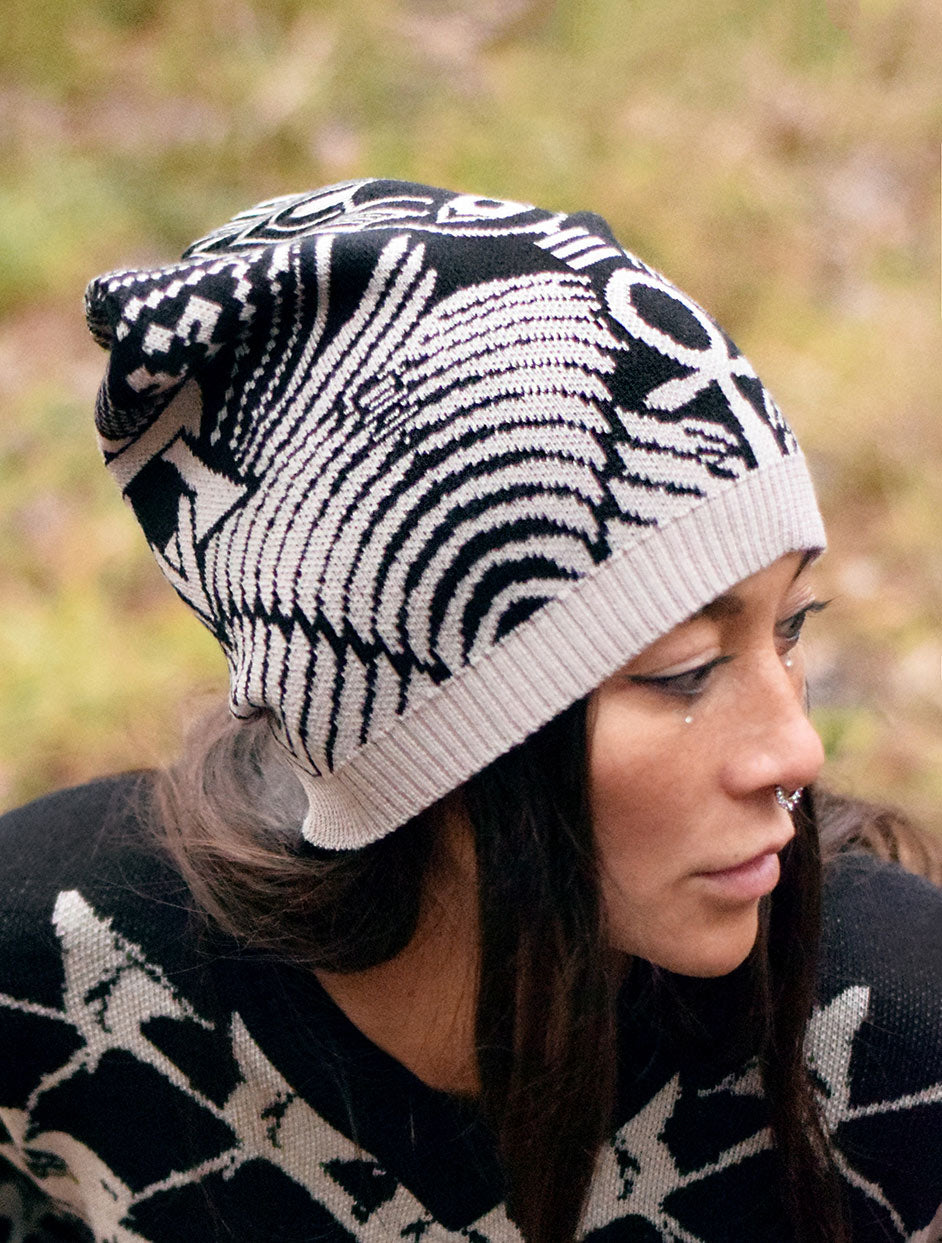 Messiah Unisex Beanie Hat by EGOSYSTEMA - Psylo Fashion