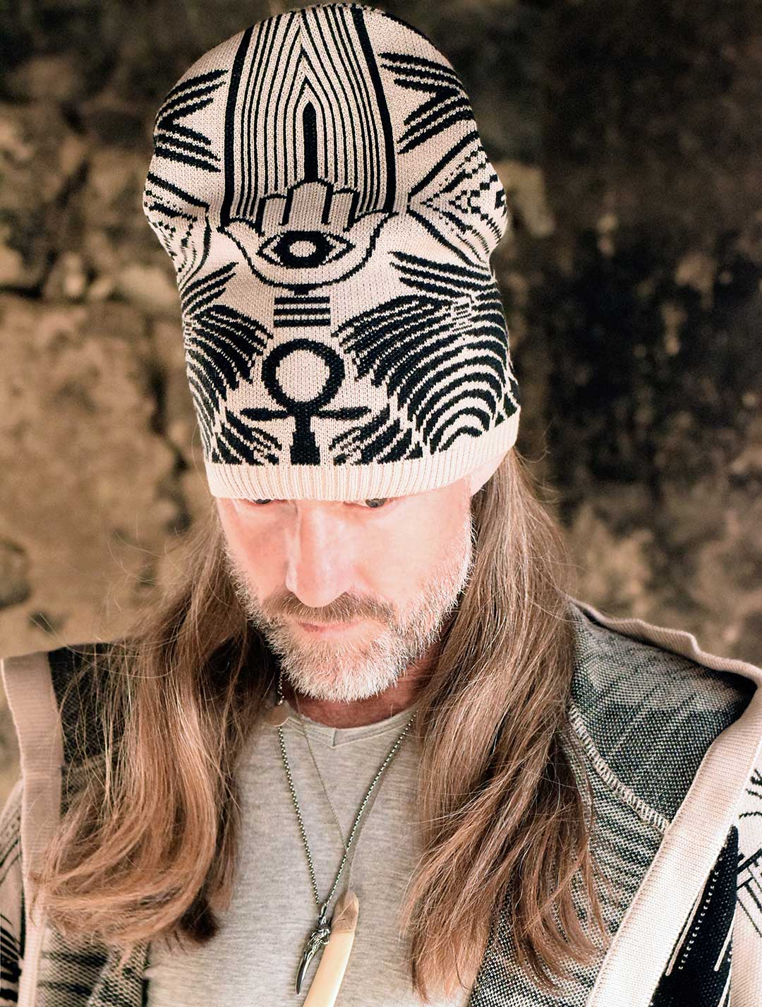 Messiah Unisex Beanie Hat by EGOSYSTEMA - Psylo Fashion