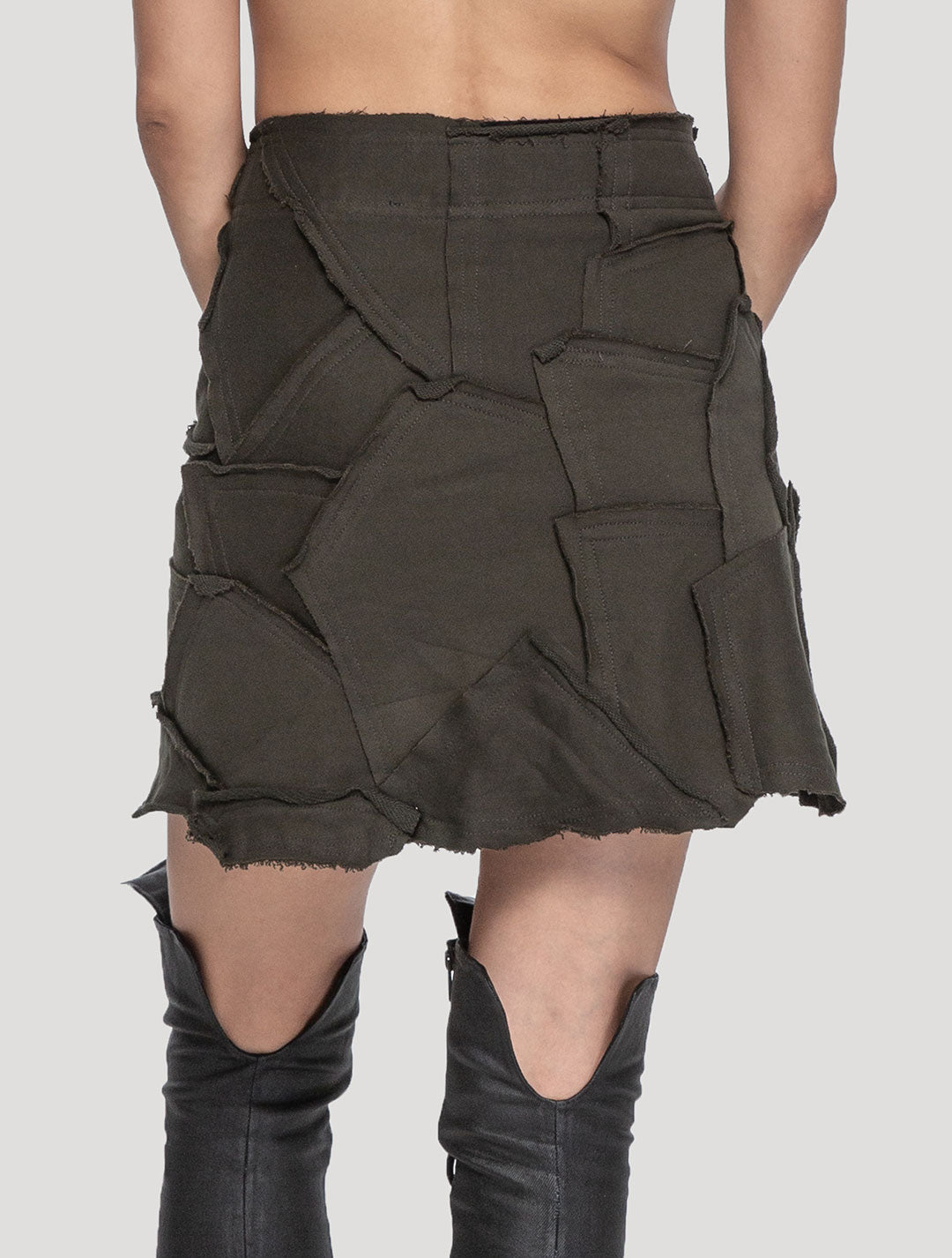 New Pecoa Veg Mini Wrap Skirt - Psylo Fashion