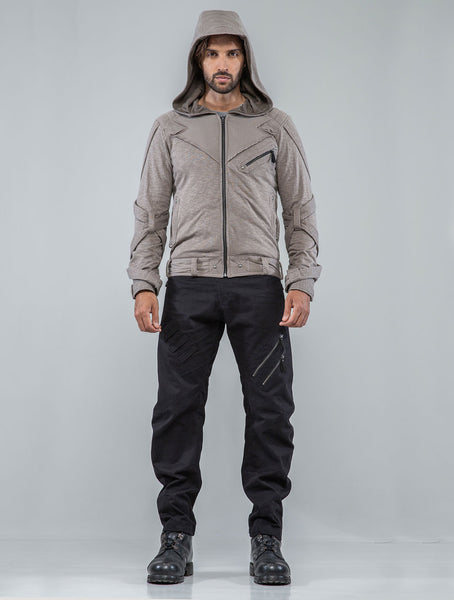 Otto-Man Light Hooded Biker Jacket