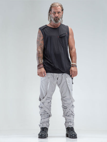 Steel Ottoman Pants - Psylo Fashion