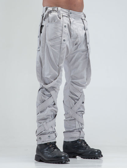 Steel Ottoman Pants - Psylo Fashion