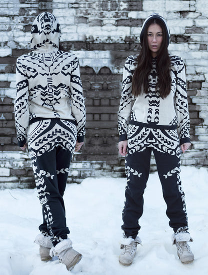 Polynesia Unisex Knit Tracksuit Set by EGOSYSTEMA - Psylo Fashion
