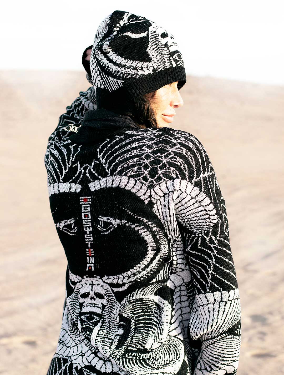 Apocalypto Hemp Beanie Hat by EGOSYSTEMA