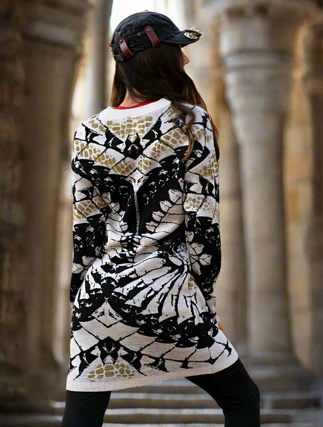 Ourboros Oversized Knit Dress by EGOSYSTEMA
