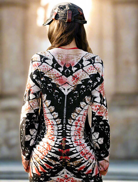 Ourboros Oversized Knit Dress by EGOSYSTEMA