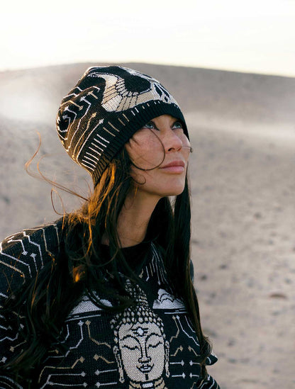 Sansara Hemp Beanie Hat by EGOSYSTEMA