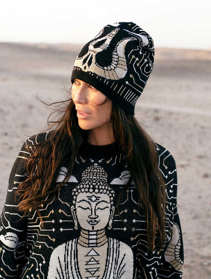 Sansara Hemp Beanie Hat by EGOSYSTEMA