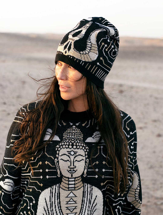 Sansara Oversized Knit Sweater WOMEN by EGOSYSTEMA