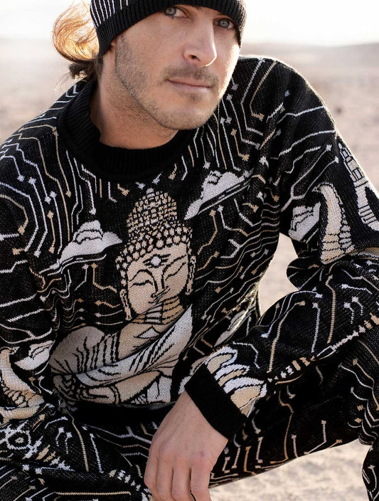 Sansara Oversized Knit Sweater MEN by EGOSYSTEMA