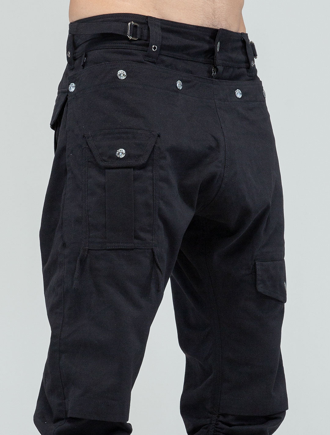 Ramones 100% Cotton Edgy Cargo Pants - Psylo Fashion