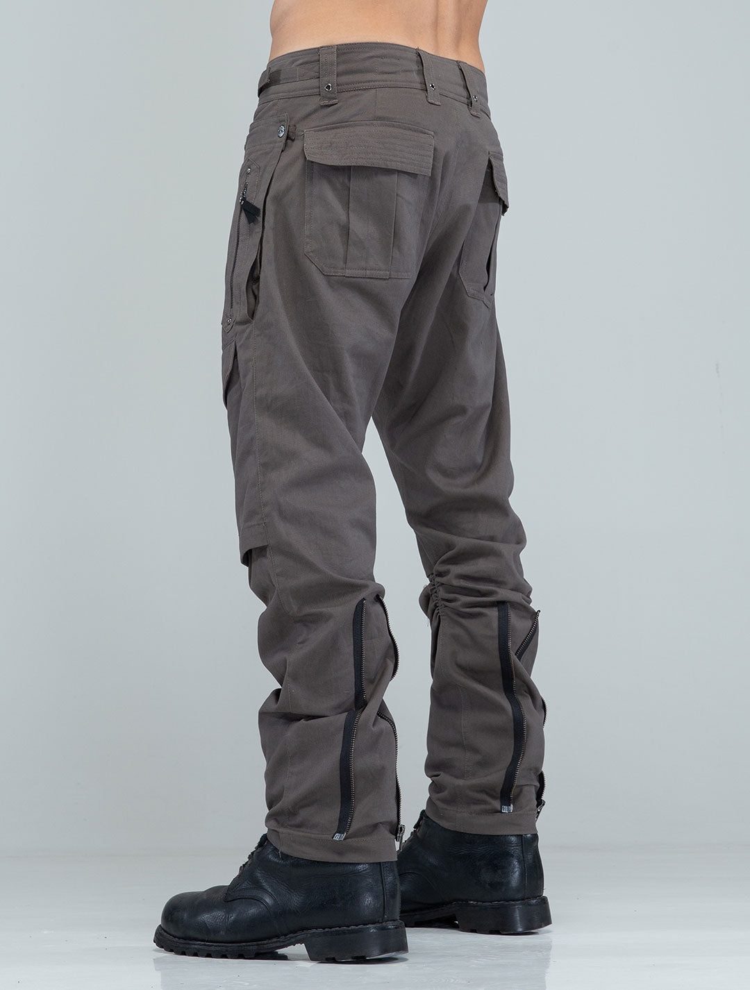 Ramones 100% Cotton Edgy Cargo Pants - Psylo Fashion