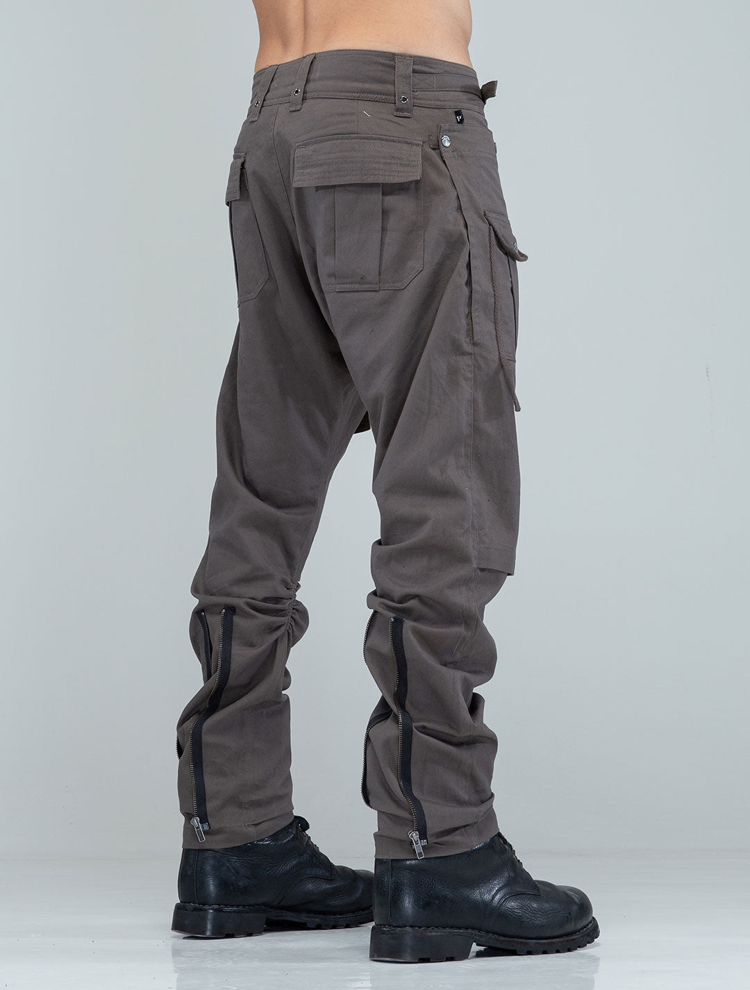 Ramones 100% Cotton Edgy Cargo Pants - Psylo Fashion