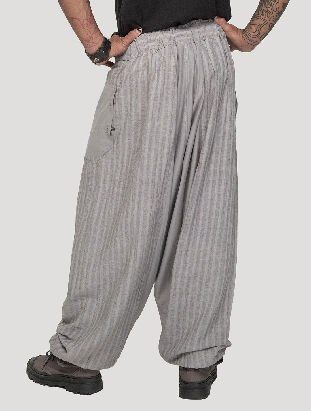 Concrete 'Shaolin' Linen Pants - Psylo Fashion
