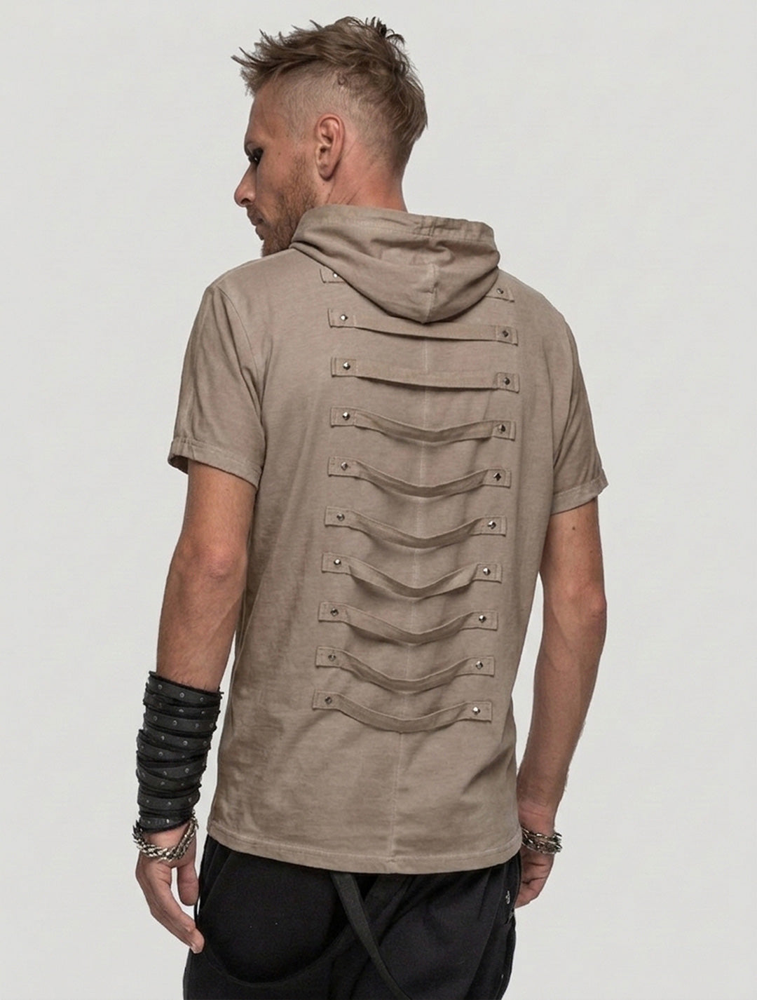 Slashed Batwing Tee