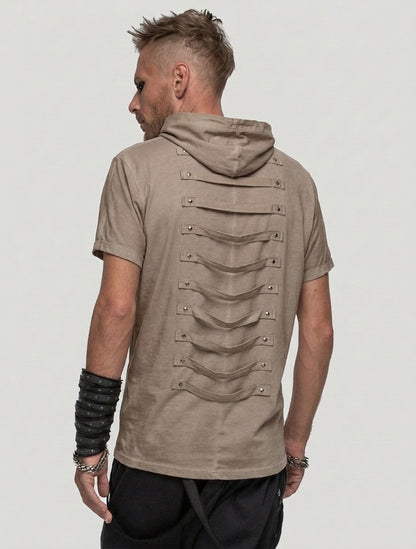 Slashed Batwing Tee