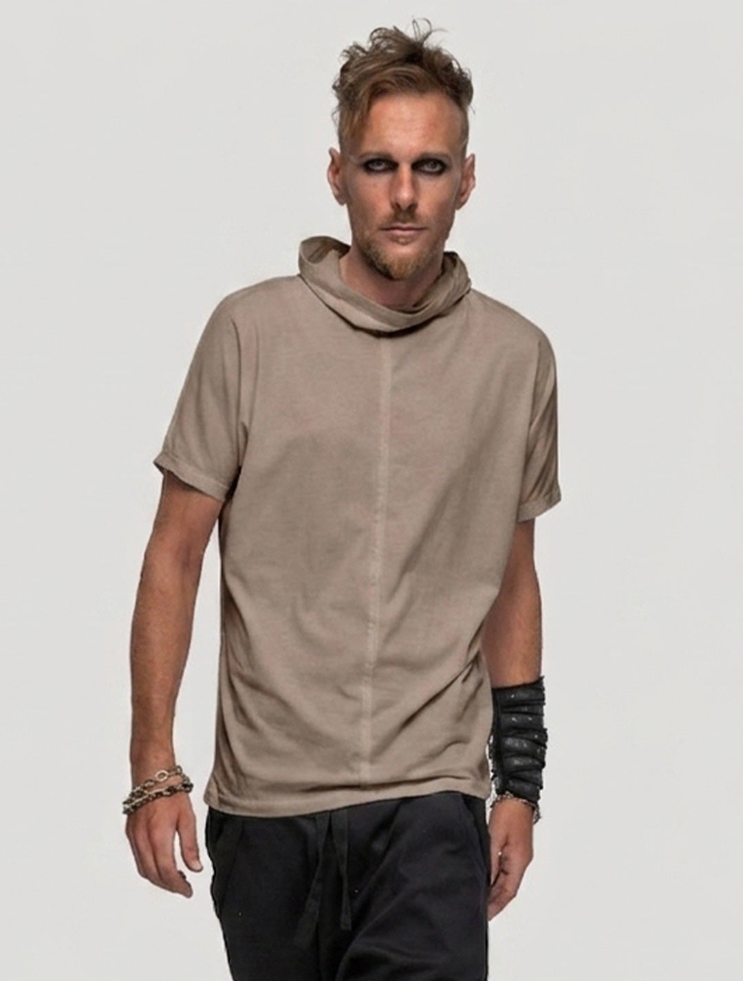 Slashed Batwing Tee