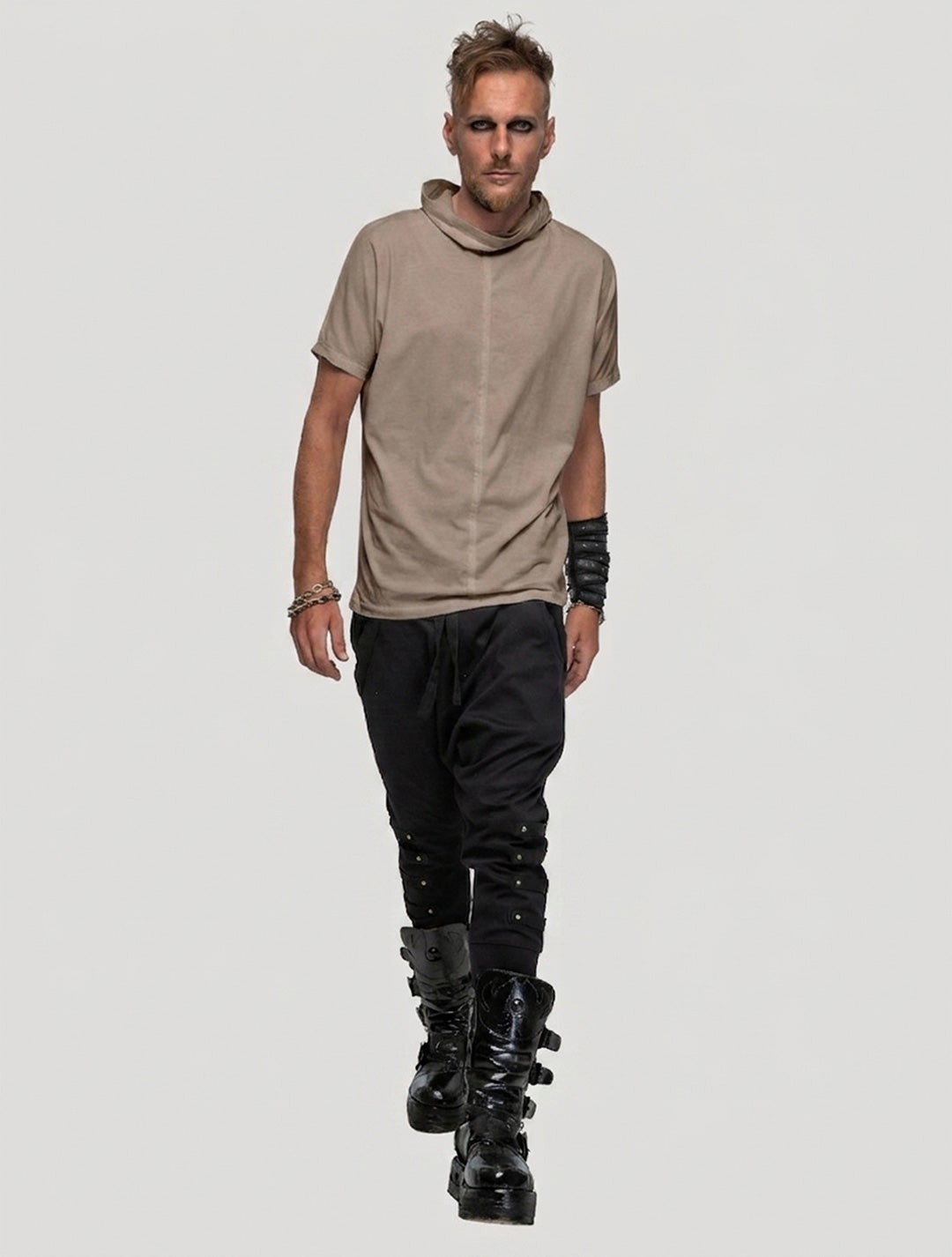 Slashed Batwing Tee
