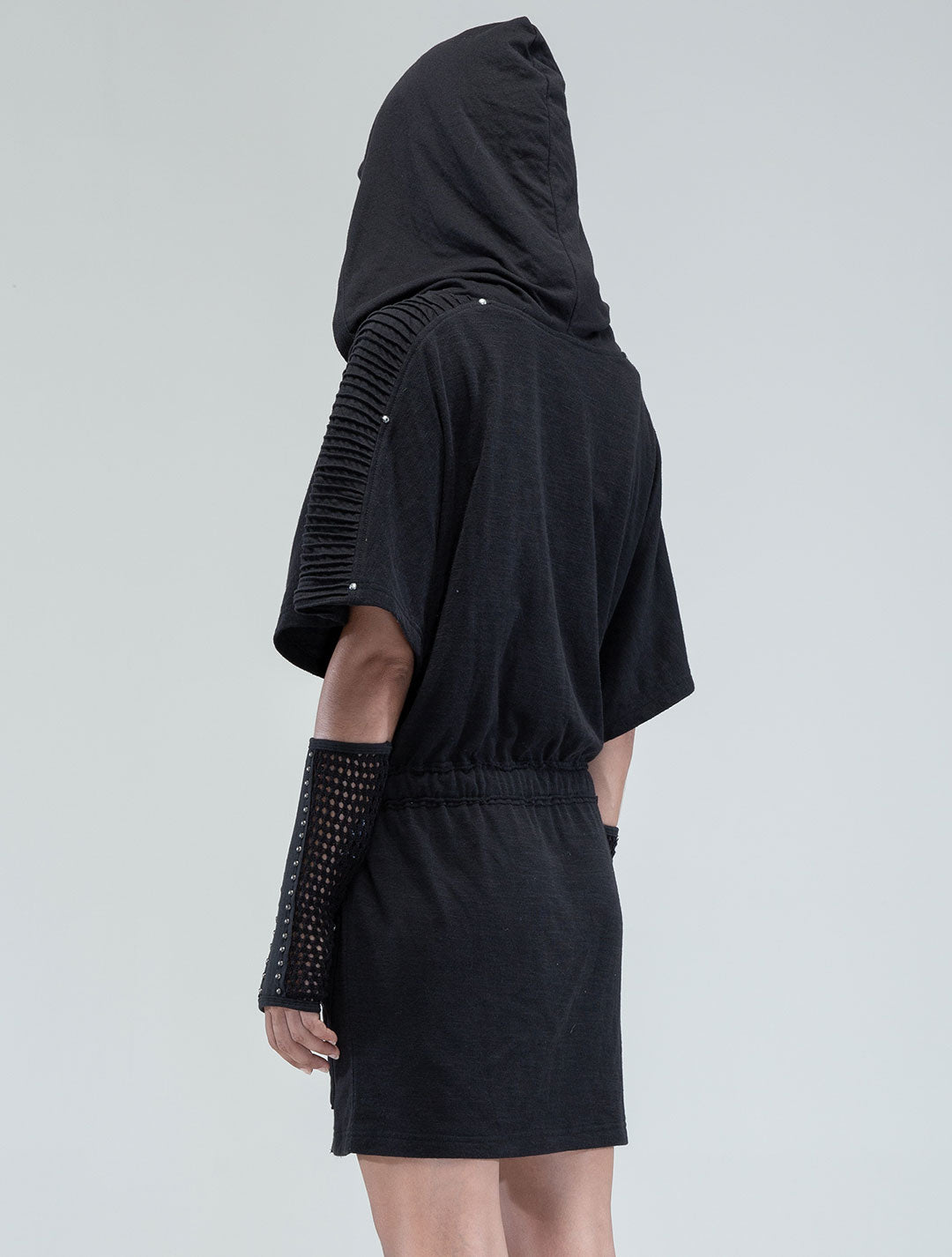 Sonic Hooded Tunic Dress - Psylo Fashion