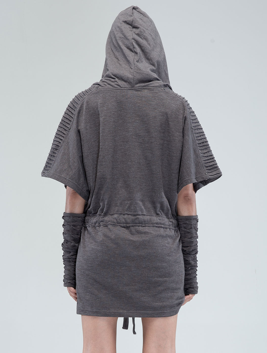 Sonic Hooded Tunic Dress - Psylo Fashion