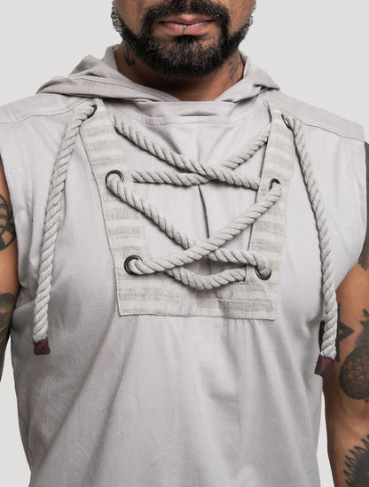 Concrete 'Spirit' Sleeveless Hoodie Tee - Psylo Fashion
