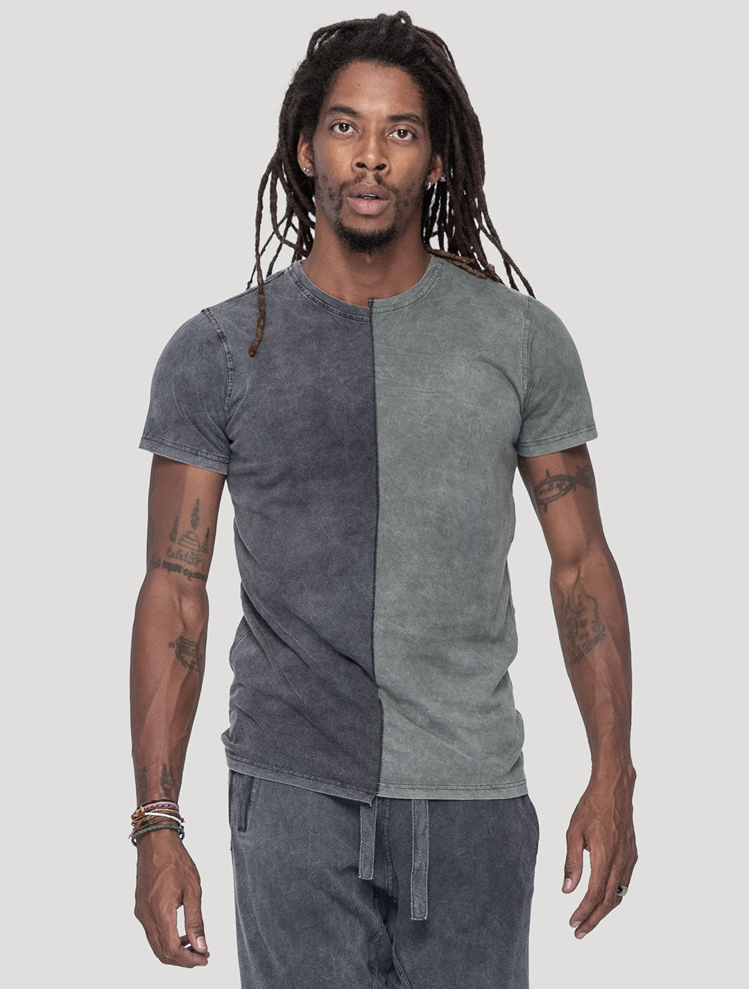 'Splitz' Short Sleeves Tee - Psylo Fashion