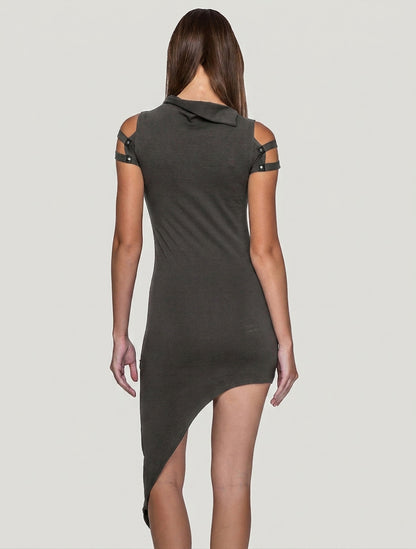 Slashed Asymmetrical Tunic