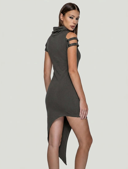 Slashed Asymmetrical Tunic