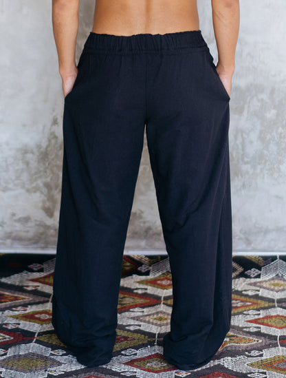 Linen-Cotton Trousers | 'Shanti' Pants by Shokraneh