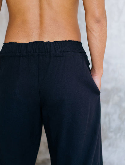 Linen-Cotton Trousers | 'Shanti' Pants by Shokraneh