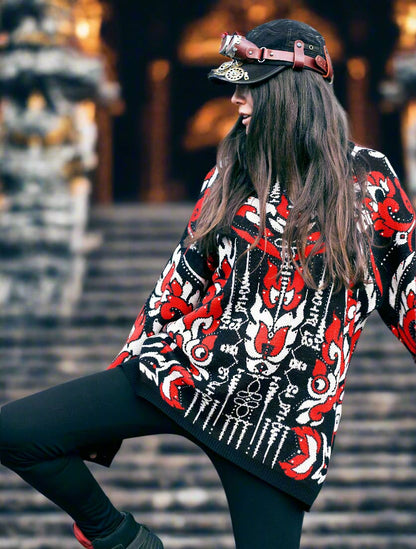 Shambhala Unisex Knitted Sweater by EGOSYSTEMA
