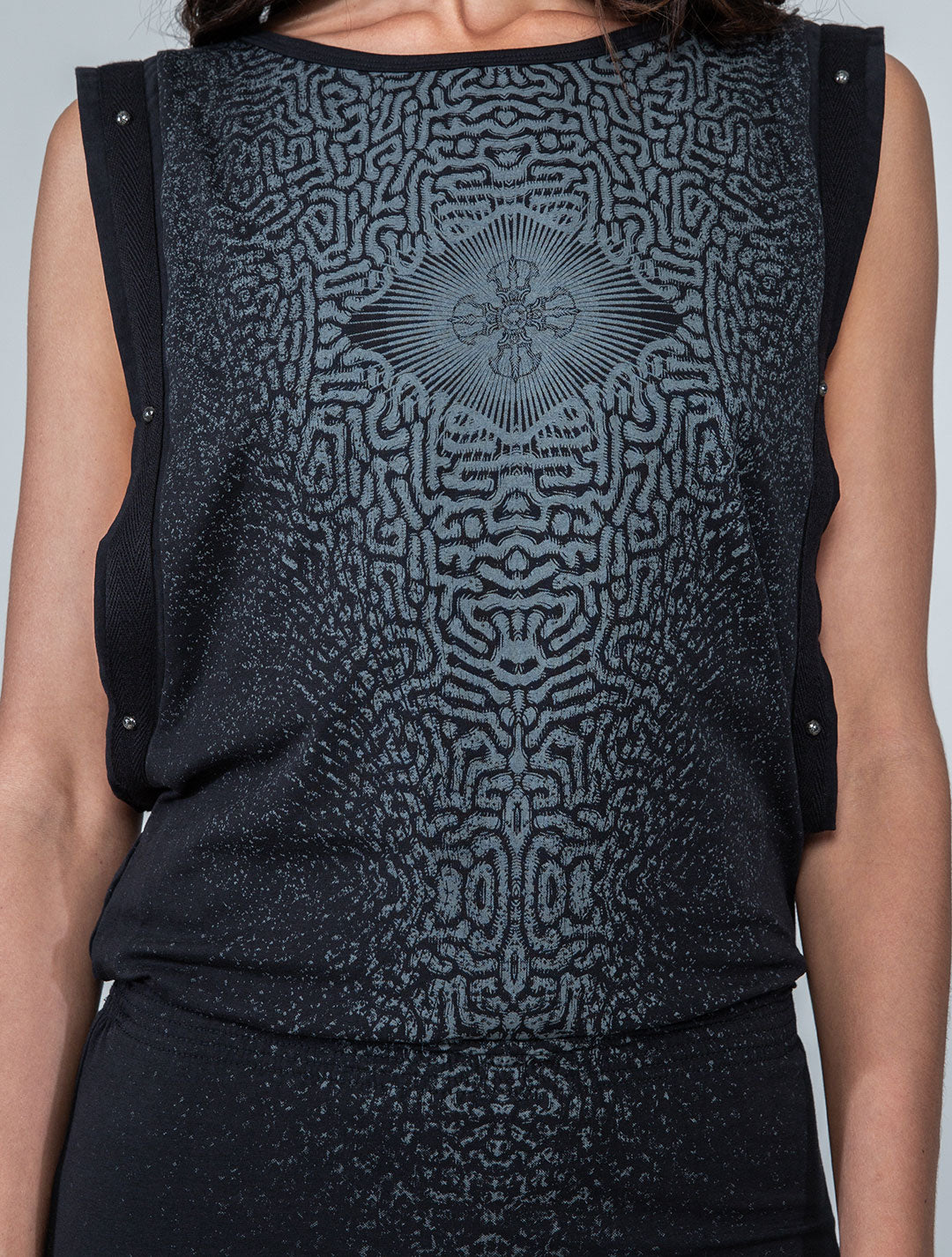 Vajra Sleeveless Mini Dress