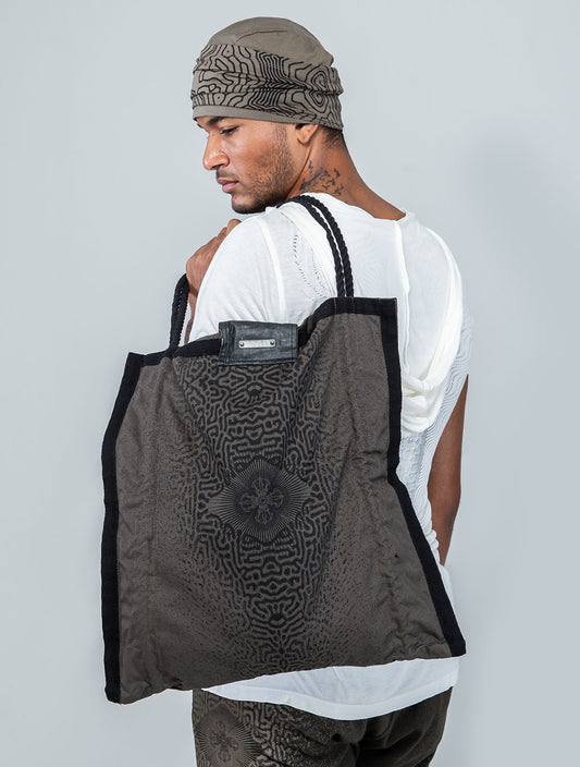 Vajra Drawstring Tote Bag