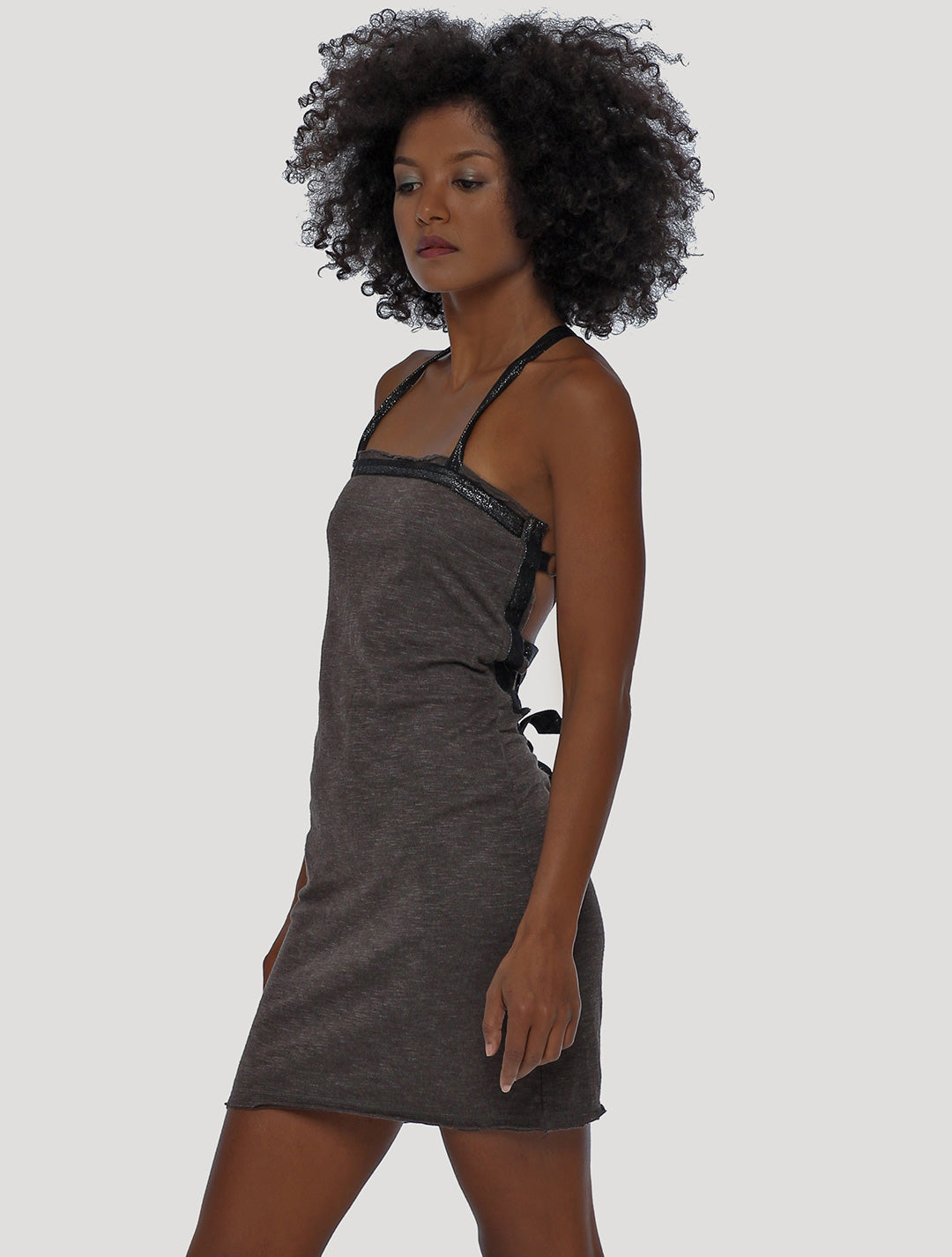 Way Rmx Open-Back Mini Dress - Psylo Fashion