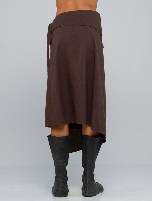 Wabi-Sabi Wrap Skirt